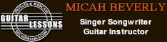 Micah Beverly - Guitar Instructor Extrordinaire